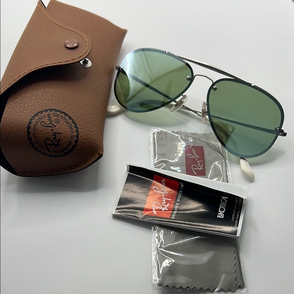 Brand New Ray-Ban Blaze Aviator Sunglasses - Picture 6 of 6